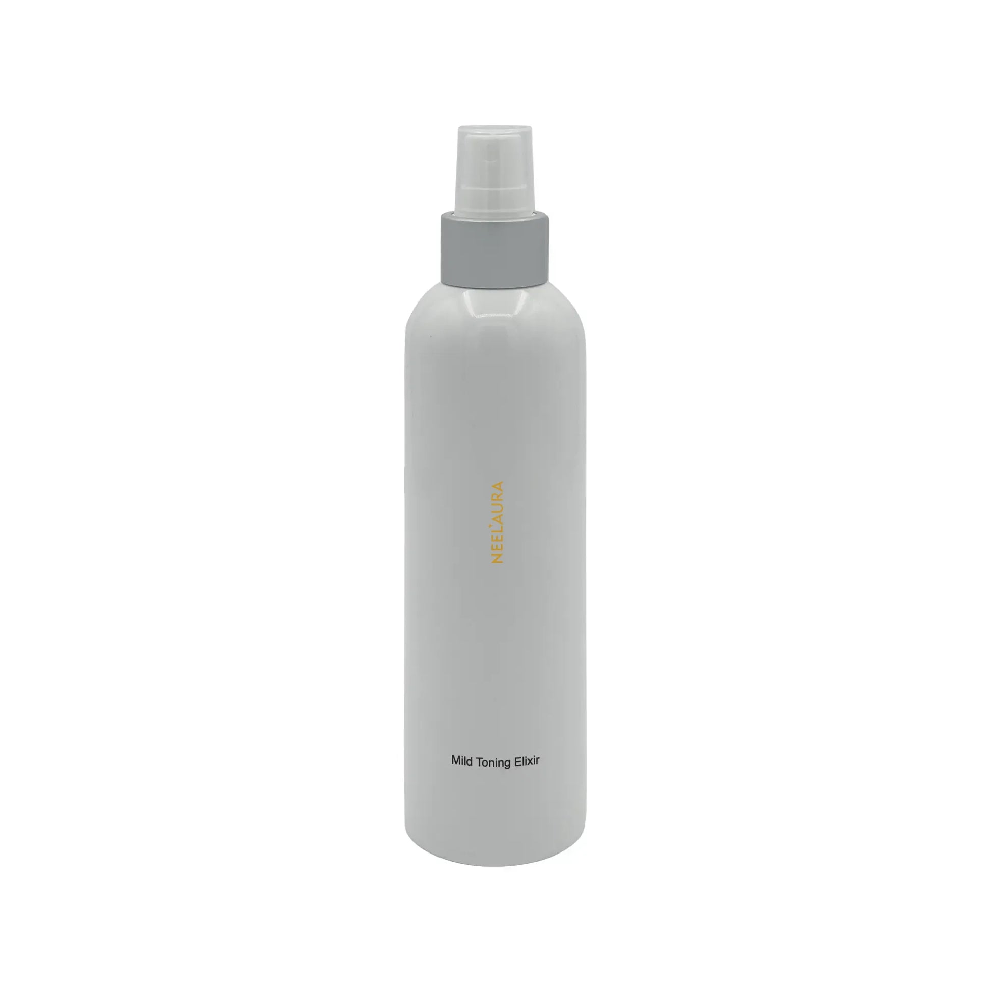 Mild Toning Elixir bottle featuring a refreshing toner with calming botanicals for balanced, hydrated skin.