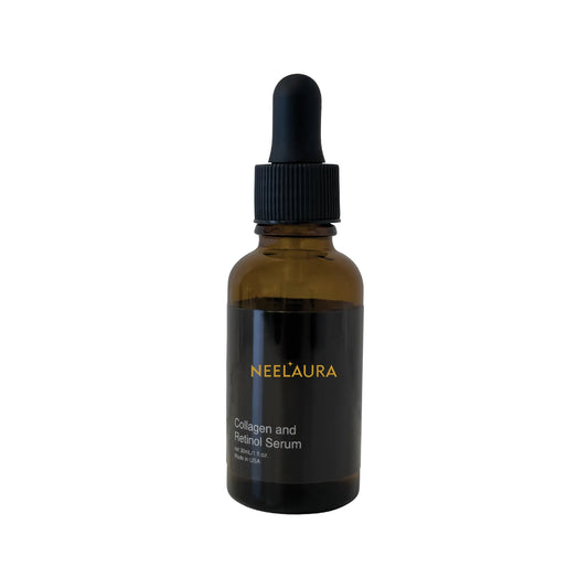 Neelaura Eternal Glow ( Collagen and Retinol Serum + Rose Roller )